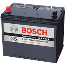 bosch car battery available at all e car service centres